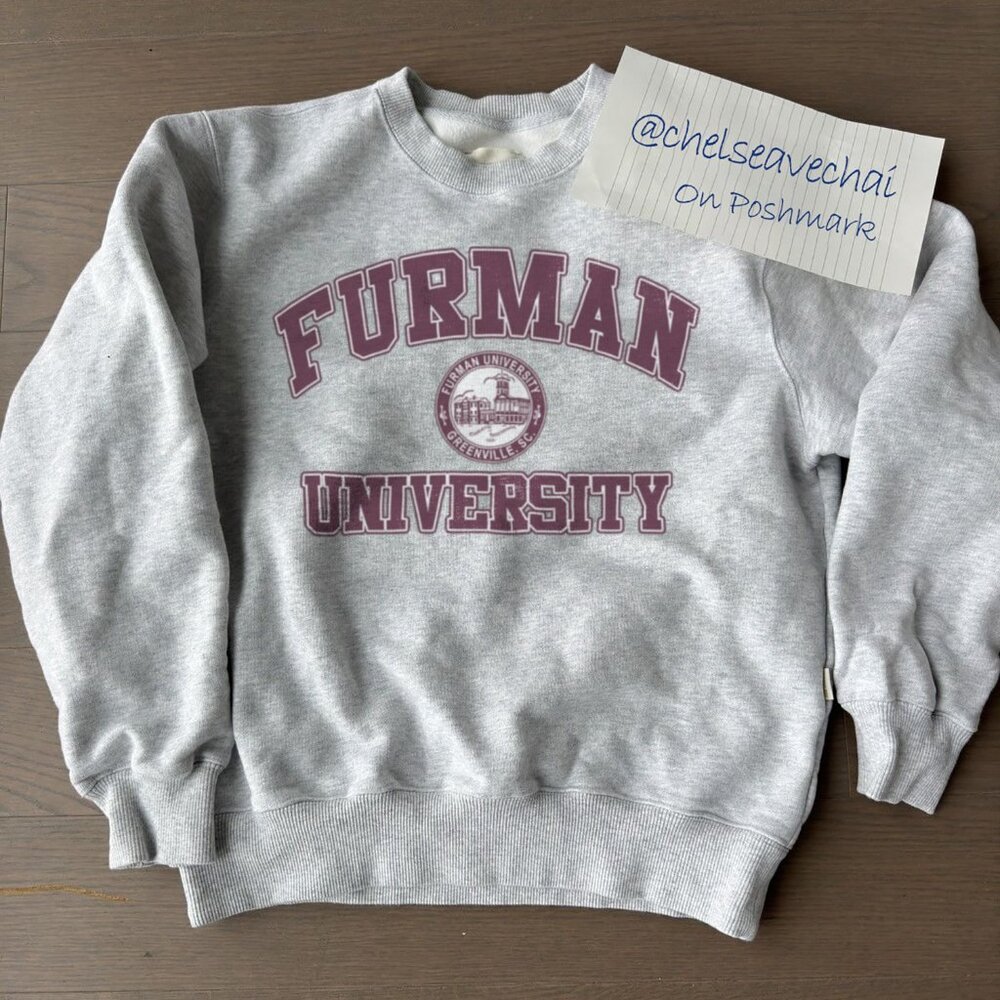 90s Furman University Sweatshirt, Furman University Shirt For Mens and Womens